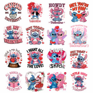 Stitch Couple Valentine